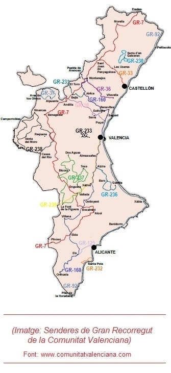 1. SENDEROS A PIE / SENDERES A PEU / FOOTPATHS - Un camino solo de ida